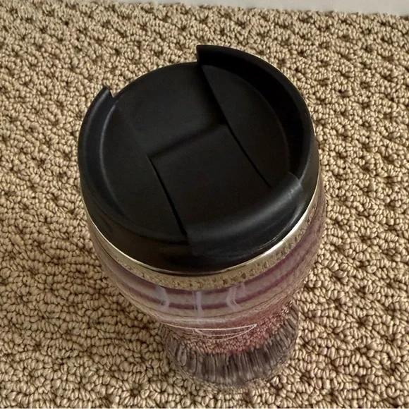 Mercedes-Benz Pink Glitter Travel Mug - Picture 2 of 6